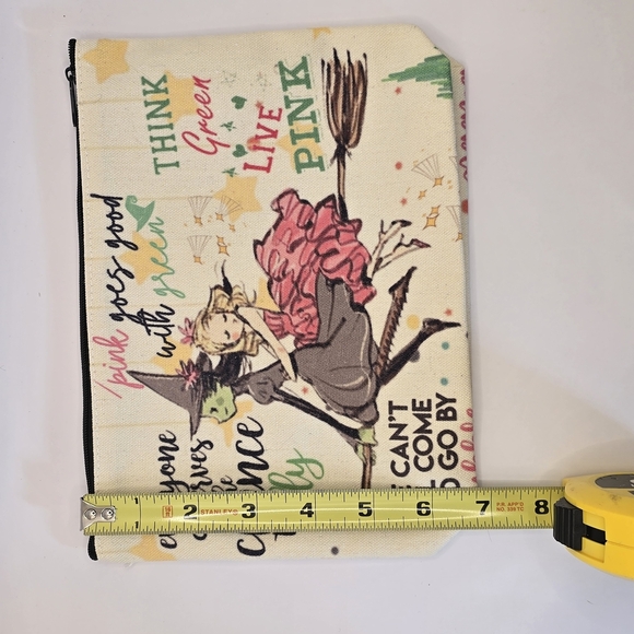 WICKED Witch and Fairy Themed Pouch/Make UP BAG - Picture 4 of 5